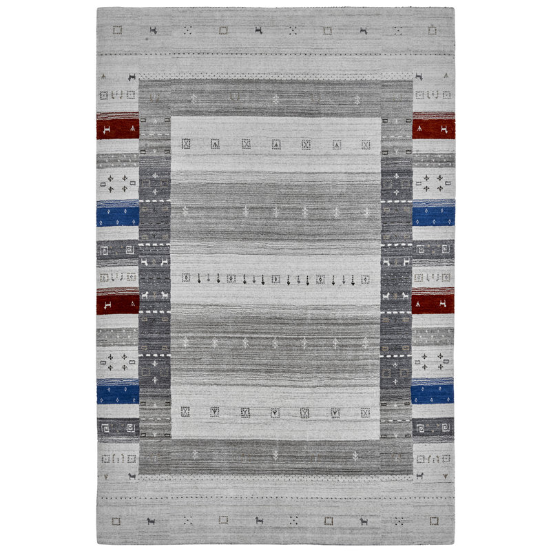 Grand Lake Southwestern Hand Woven Area Rug, Rectangular 120 x 170cm