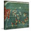 Marching Band At Halftime by Thornton Utz - Wrapped Canvas Painting-2005837563