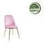 46cm H Velvet Upholstered Side Chair-1596015469