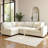 4 - Piece Modular Upholstered Sectional-277727655
