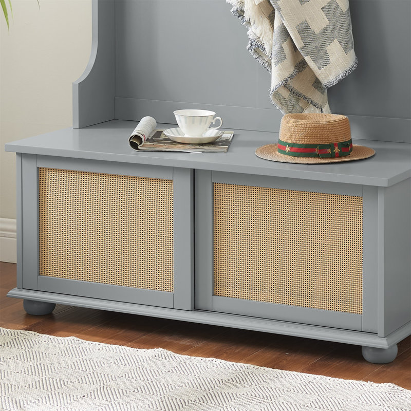 Étagère à vêtements pour vestibule, Gris
