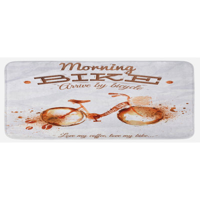 Traditional Solid Color Synthetic Kitchen Mat