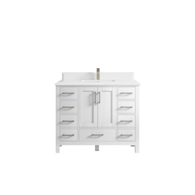 Ensemble de meuble-lavabo simple 42 po Malibu