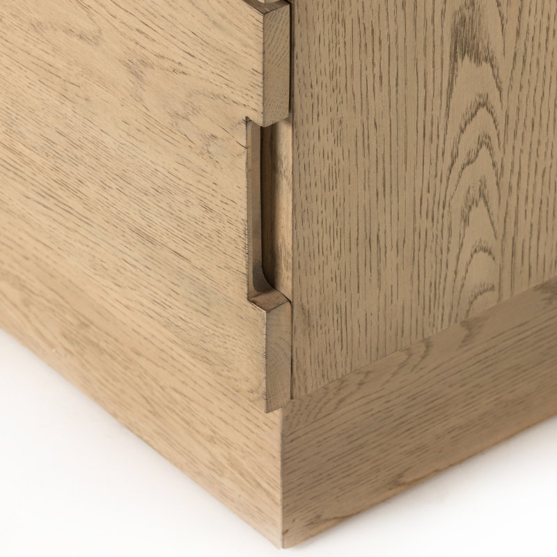 Jaylen 2 - Drawer Solid Wood Nightstand