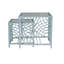 Swirl Glass Nesting End Table-718724693