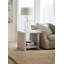 32" Polished Inner Horn Table Lamp - Cream Base