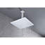 Pomme de douche en acier inoxydable - haute, autonettoyante, salle de bain, 12 x 12 po, salle de bain blanche avec fonction