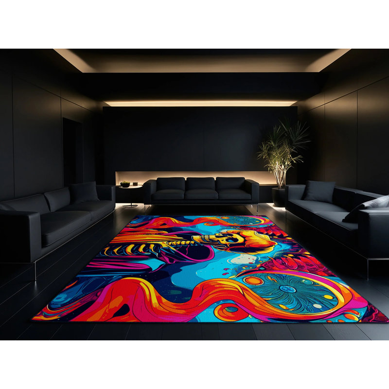 Dazzling Delirium Rug, Round 4'