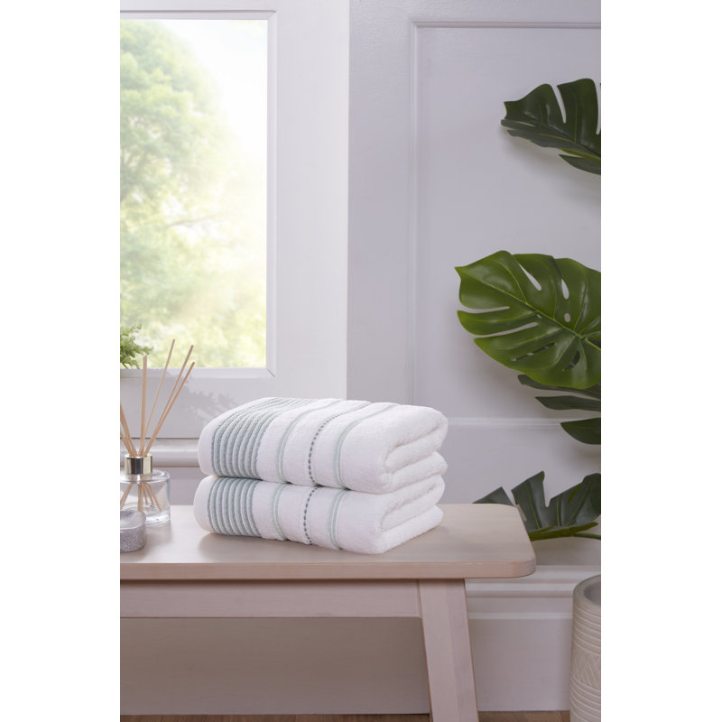100% Cotton Hand Towel, Green
