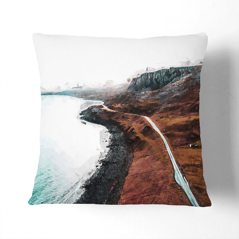Square Throw Cushion, 55cm H x 55cm W x 20cm D
