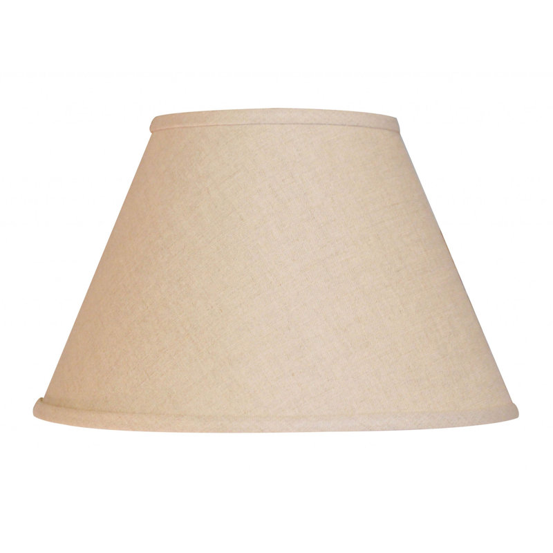 Dark Brown Linen Empire Lamp Shade