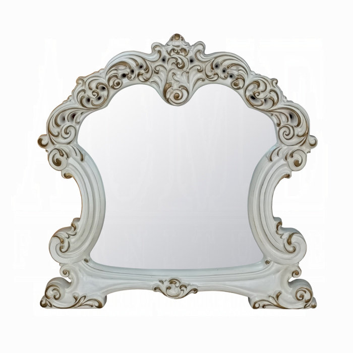 Vendome Mirror, White