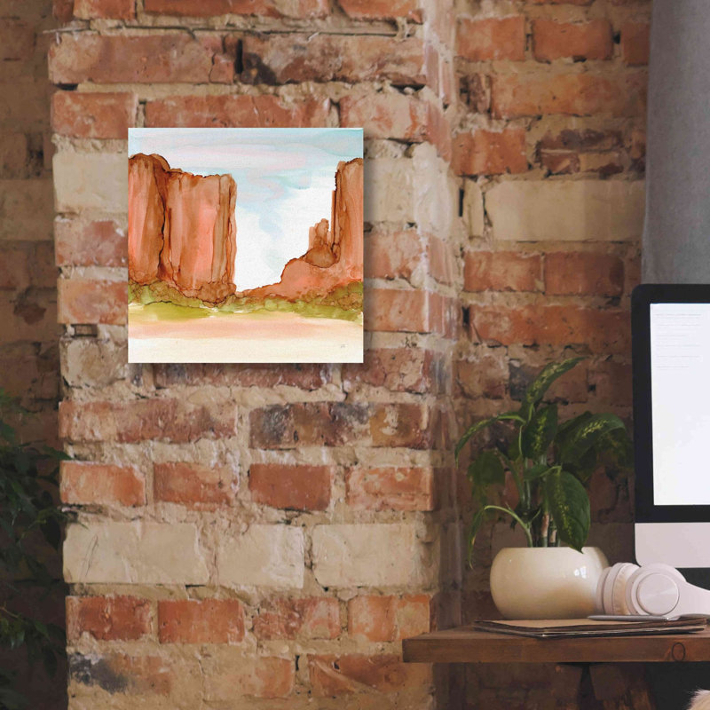 Union rustique «Desertscape VI» par Chris Paschke, H 12 po x l 12 po x P 0,75 po
