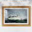 Un bateau dans une tempête (Navire dans la tempête), v. 1899-Henri Rousseau-Impression encadrée personnalisée-1109280781-1109280795-1109280799