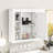 Modern Bathroom Cabinet, 35'' X 28'', Ample Storage Capacity, Stylish Decor-679913110
