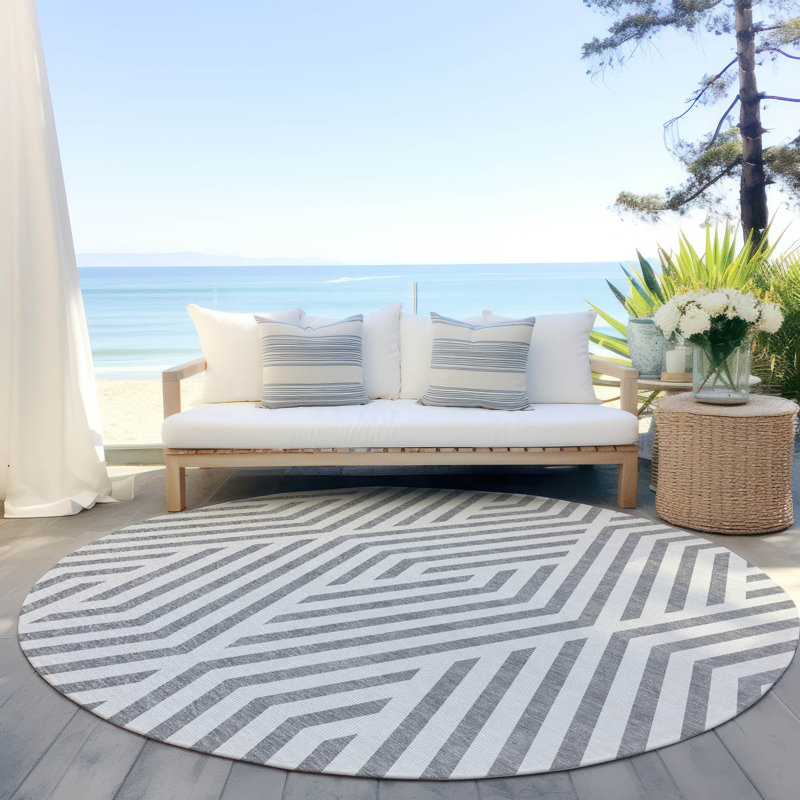 Tapis intérieur / extérieur Altair, Rond 8 pi