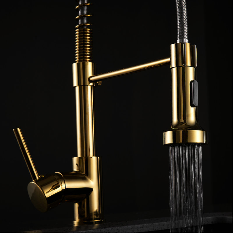 Robinet de cuisine commercial Tempting Gold