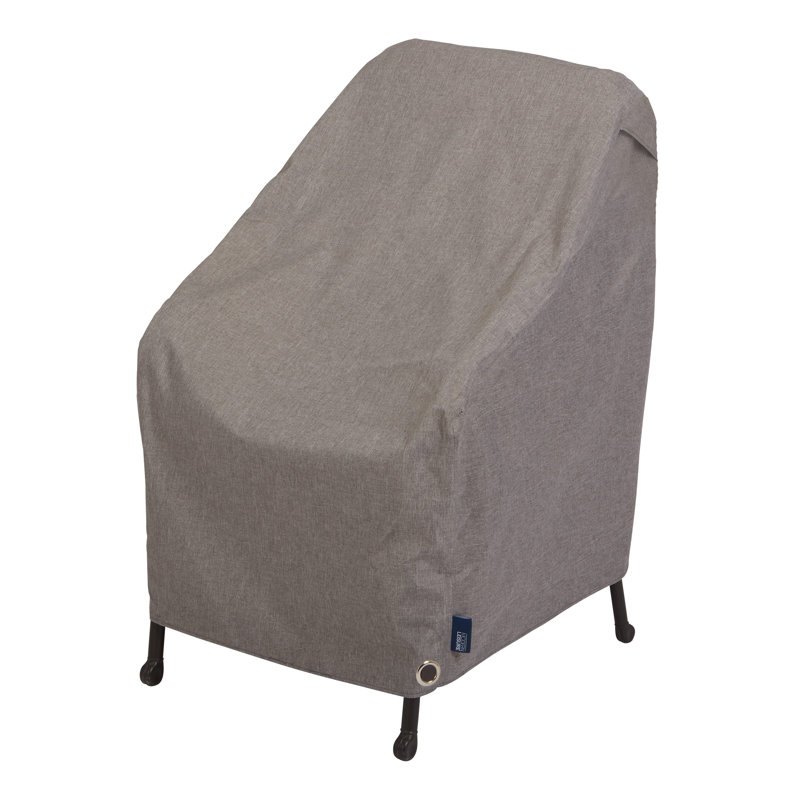 Granite Waterproof Polyester Patio Chair Covers, 2-Pack