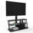 Multi-Function Height Adjustable Tempered Glass Tv Stand