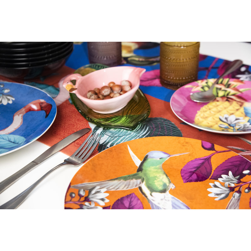 Tropical Oval Bowl (Set Of 4)