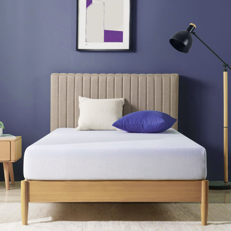 Matelas à fermeté moyenne en mousse à mémoire de forme Green Tea, 6", Lit double