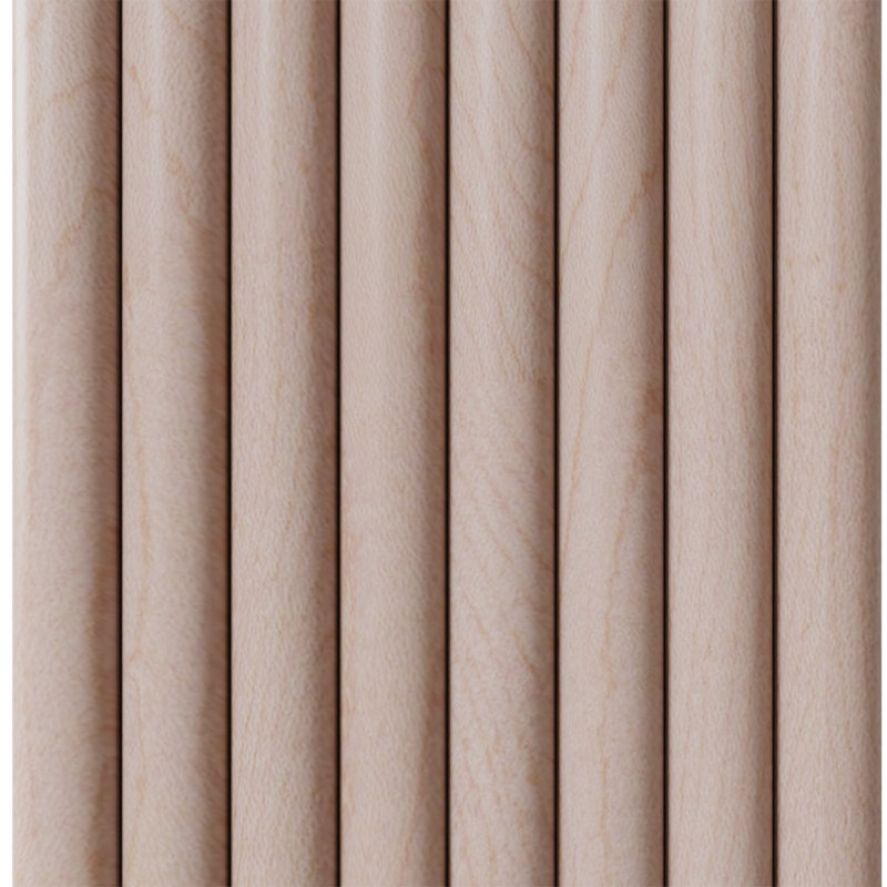 Tambour simple de 1-1 / 2 po - (l 12 po x L 48 po), Érable naturel naturel