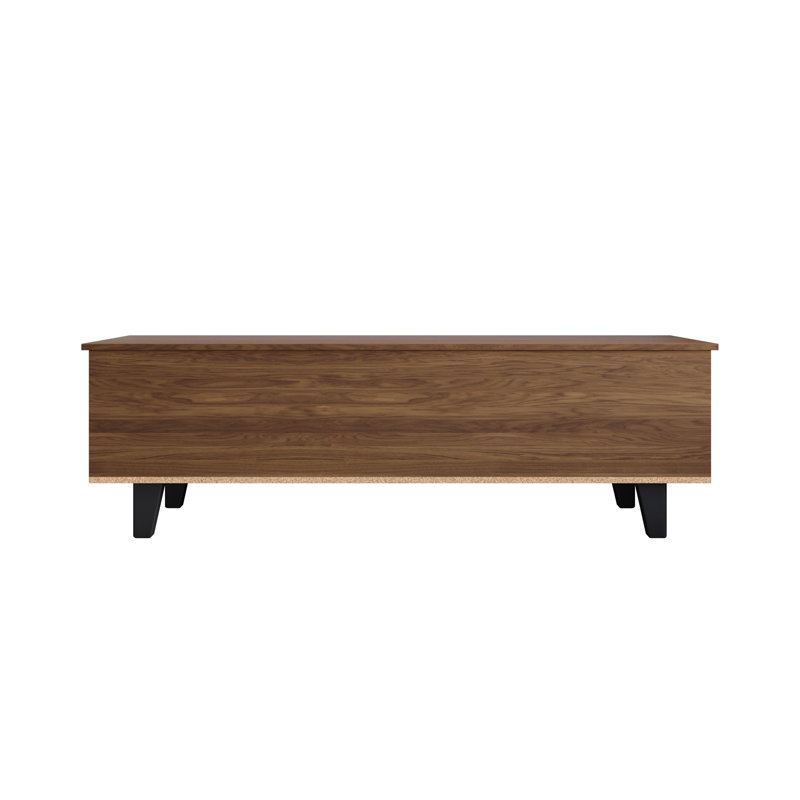 Auburn Storage Cabinet Bench, Brown 