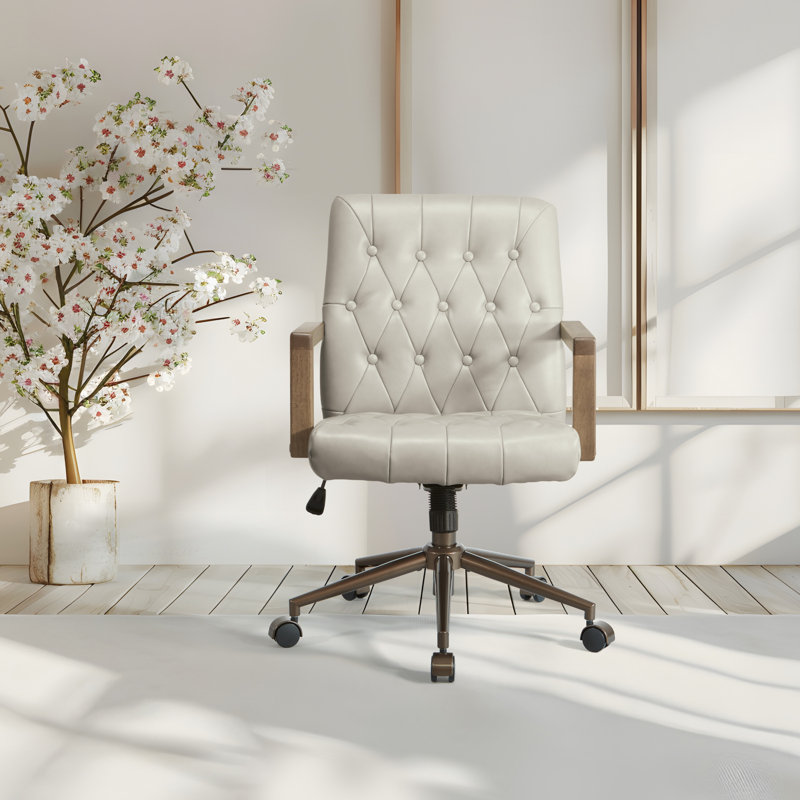 Chaise de bureau Waltham, Taupe