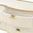 La Terrazza Dresser With Mirror - Creamy Pearl
