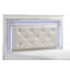 Glamour Design Furniture 1pc Queen Bed