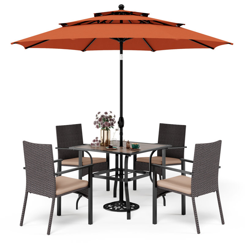 4 - Person Patio Dining Set with