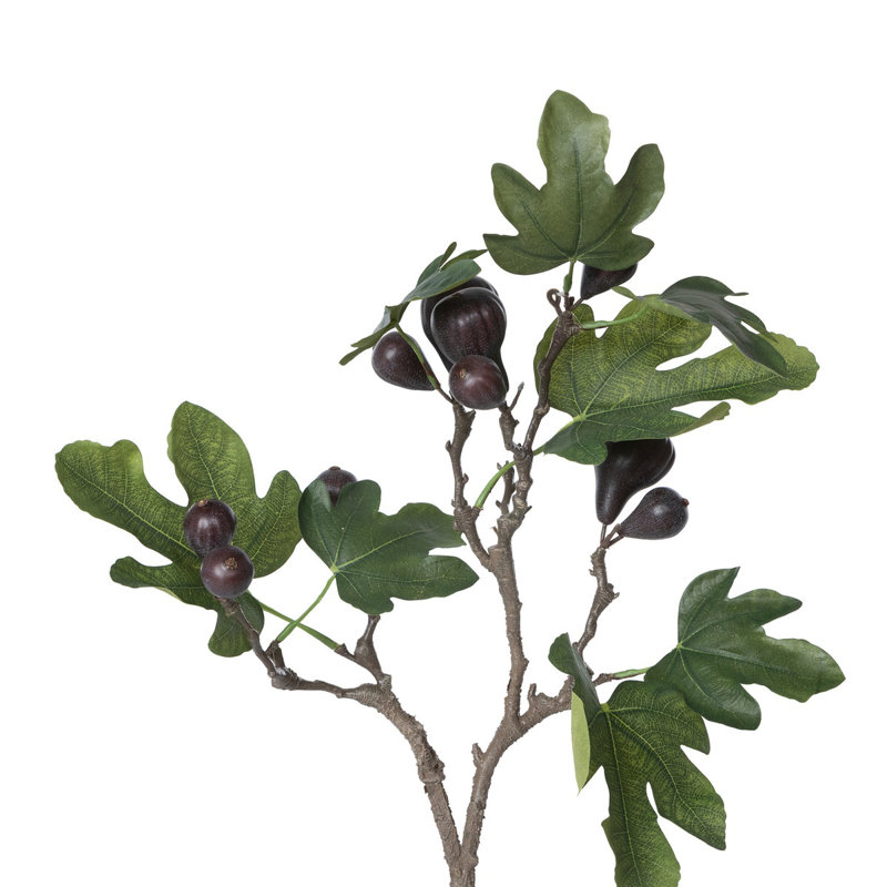 23'' Faux Ficus Topiary in Pot