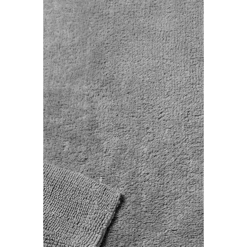 Reversible Bath Rug, Dove Gray