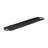 Black Aluminum Decorative Serving Tray Set with Handles - 32" & 27" Modern Rectangular Display Trays for Home or Office Set of 2