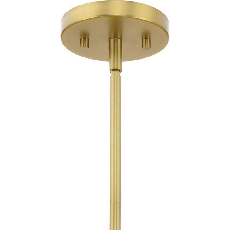 Circe 6 - Light Dimmable Modern Linear Chandelier, Brushed Gold