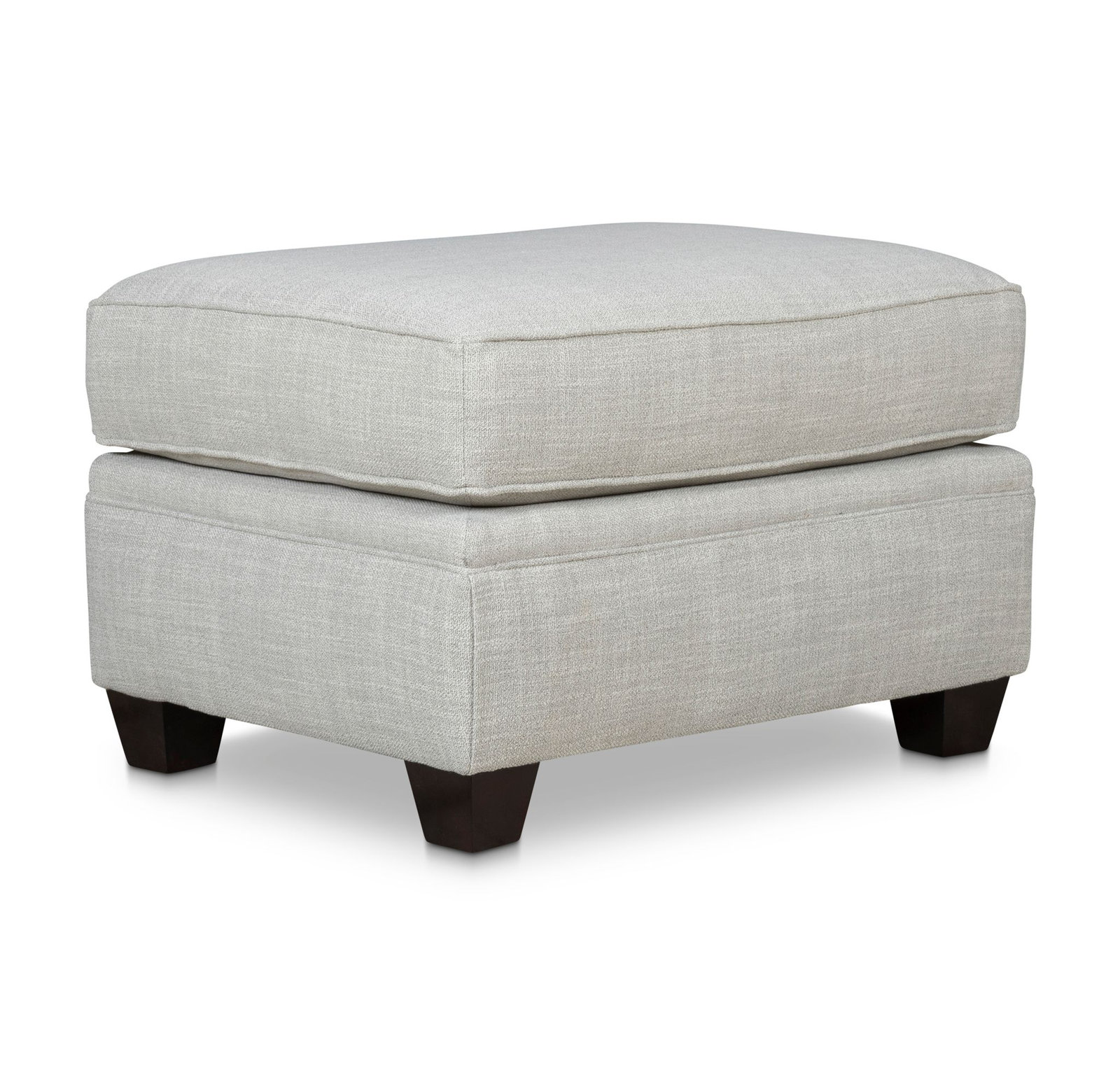 Weston Upholstered Ottoman, Signal Ash