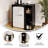 Space-Saving Mini Fridge Organizer Shelf with Cubby Storage-2014749430