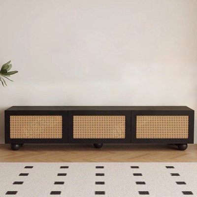 Meuble télé en bois manufacturé rétro