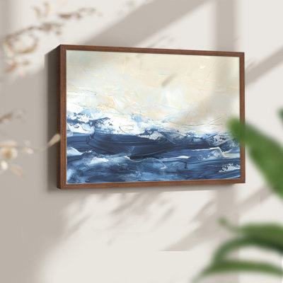 Vague après vague III - Reproduction encadrée - Restickable