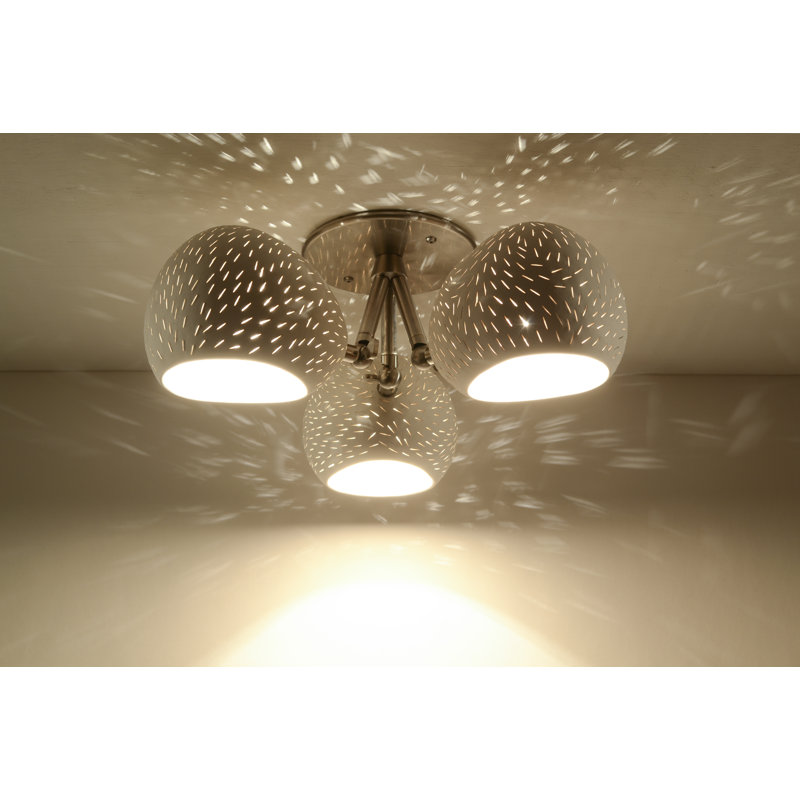 Mangassa 3 - Light 13" Cluster Dome Directional & Spotlight