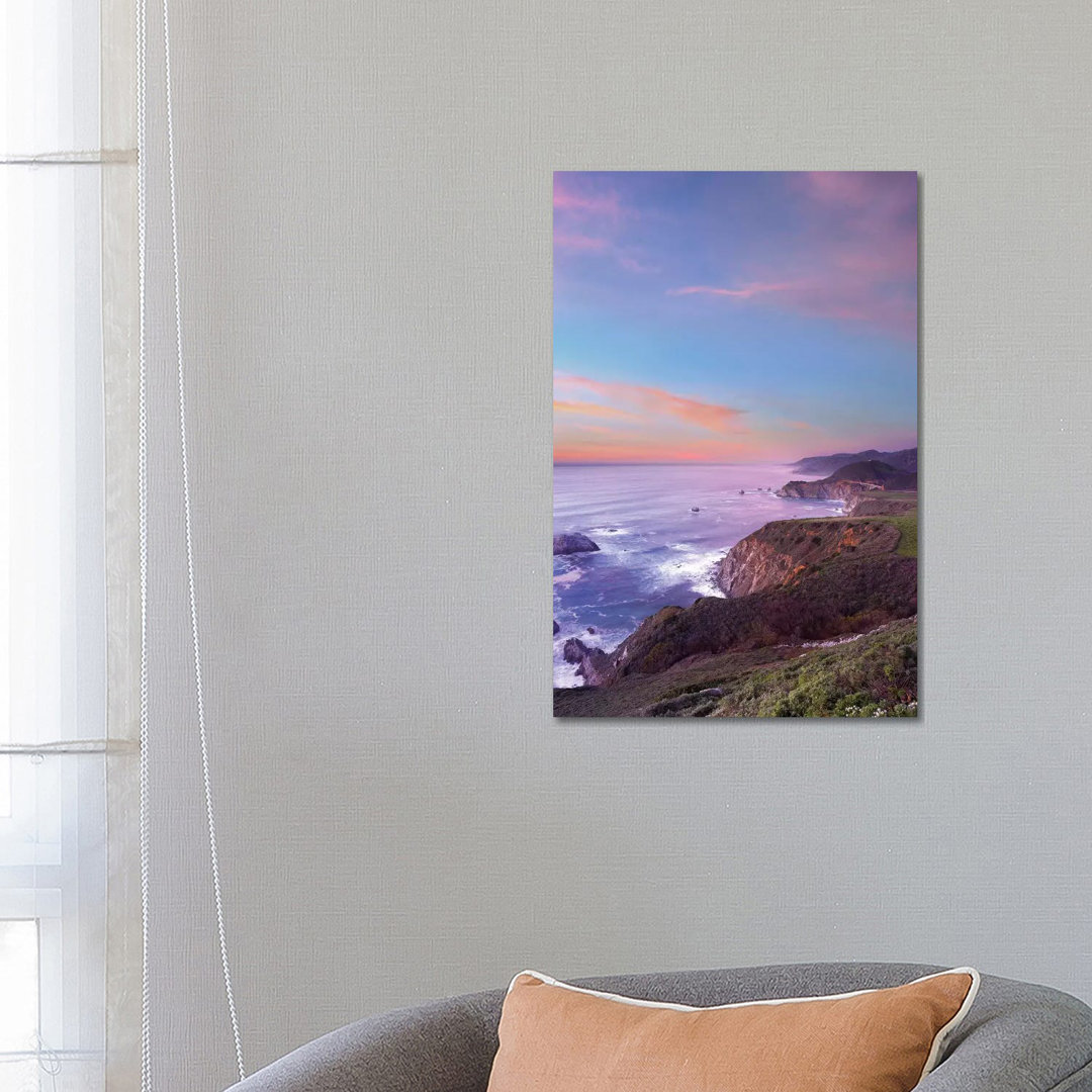 Bixby Bridge, Big Sur, California II by Tim Fitzharris - Wrapped Canvas Print