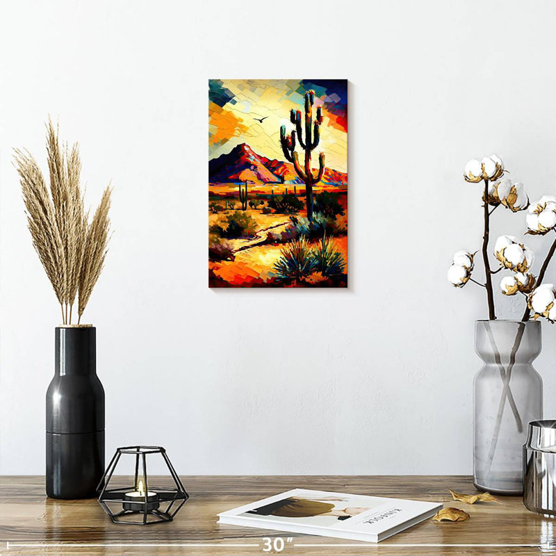 Alvord Sonoran Desert AZ III, H 12 po x l 8 po