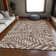 Premium Machine Washable Prisco Brown Rug