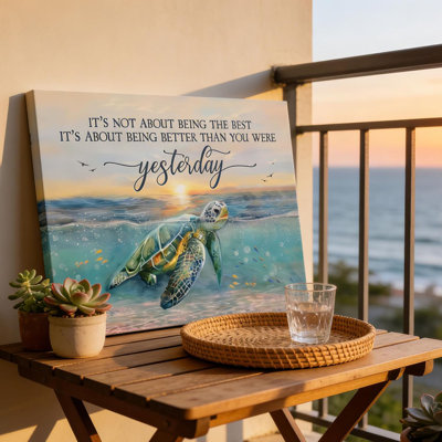1 Piece Wrapped Canvas Wall Art