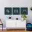 Laundry Laundry I - Ensemble de 3 impressions sur toile tendue-88160594