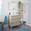 Padminie 86cm Single Bathroom Vanity Base Only in Oak-1930735660
