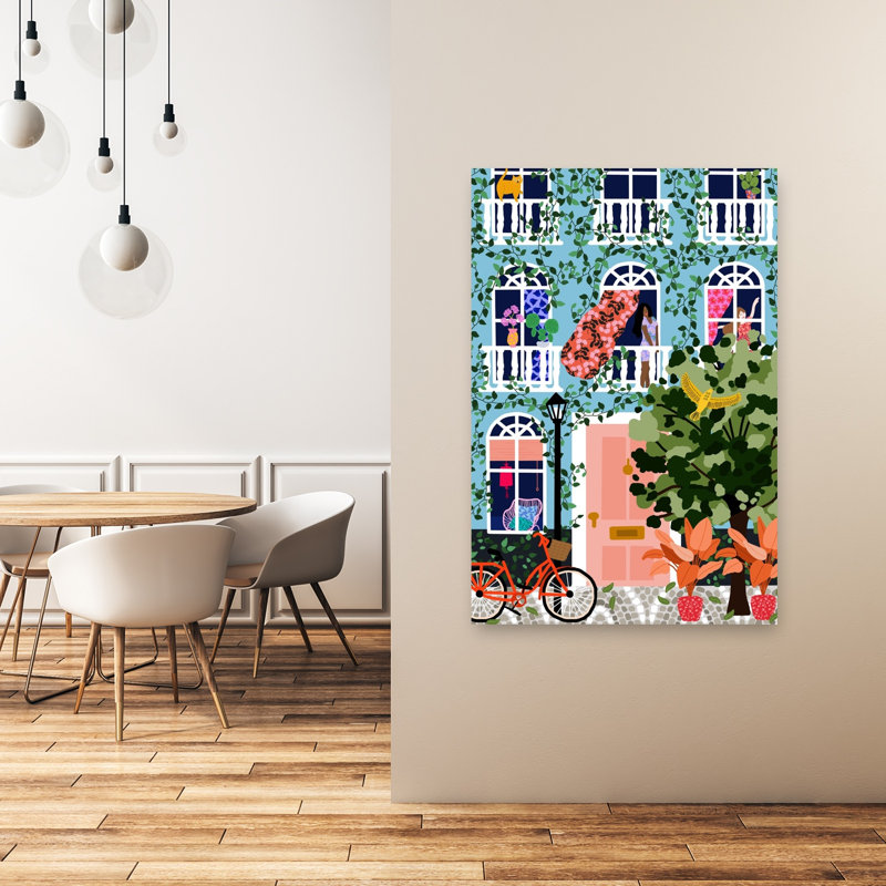 «Neighbours Contemporary Architecture», impression d'art mural, 48" H x 32" W