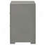 Table de chevet 2 tiroirs Pierce Grey-690934822