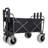 Fishing Cart with Rod Holders,Beach Wagon with Big Wheels for Sand 500lbs Capacity - All Terrain Steel Frame Utility Cart with 9" Pneumatic Tires,Strap with multiuse Bag,Black