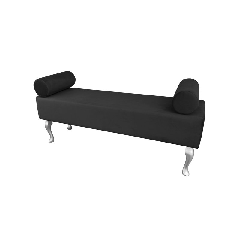 Upholstered Bench, Graphite